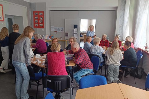 Czwartkowe spotkania Seniorów przy kawie i herbacie