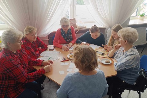 Czwartkowe spotkania Seniorów przy kawie i herbacie