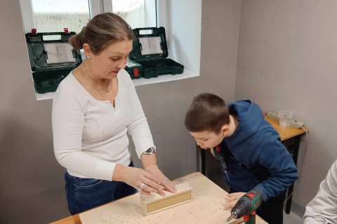 Warsztaty dla dzieci 10+ „Zabawy z drewnem”