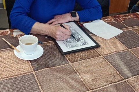 Warsztaty dla seniorów - „Malowanie na szkle”