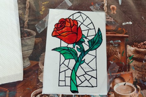 Warsztaty dla seniorów - „Malowanie na szkle”