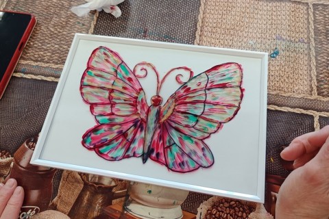 Warsztaty dla seniorów - „Malowanie na szkle”