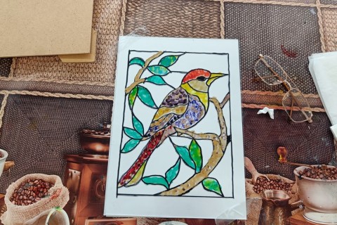 Warsztaty dla seniorów - „Malowanie na szkle”