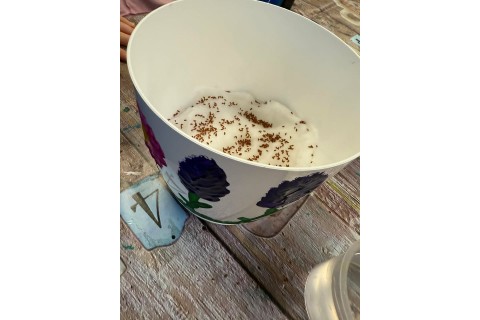 Warsztaty kreatywne dla dzieci 7+ Malowanie doniczek i sianie rzeżuchy