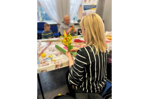 Warsztaty kreatywne dla rodziców z dziećmi 6+ Palmy wielkanocne