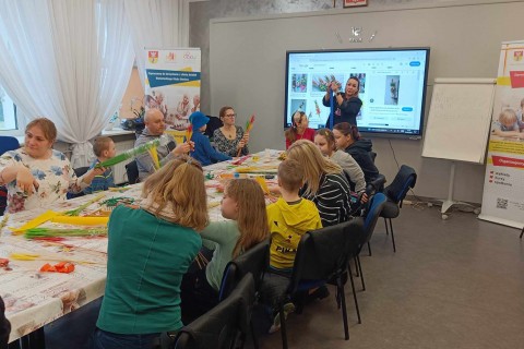 Warsztaty kreatywne dla rodziców z dziećmi 6+ Palmy wielkanocne