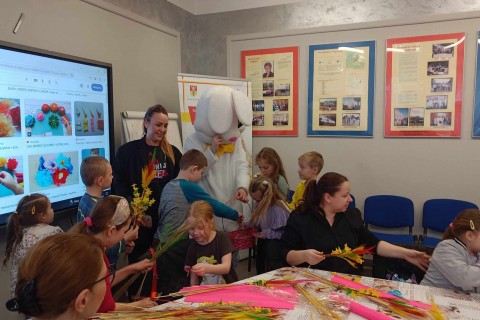 Warsztaty kreatywne dla rodziców z dziećmi 6+ Palmy wielkanocne