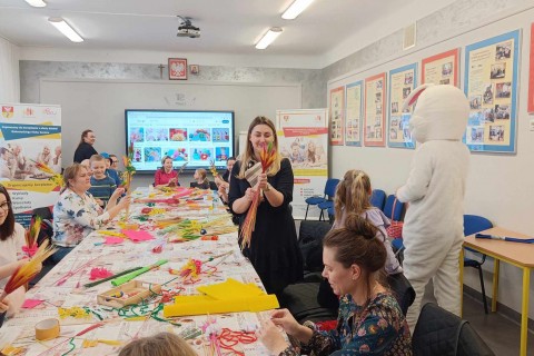 Warsztaty kreatywne dla rodziców z dziećmi 6+ Palmy wielkanocne