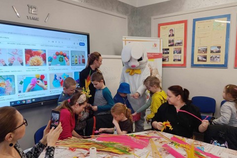 Warsztaty kreatywne dla rodziców z dziećmi 6+ Palmy wielkanocne