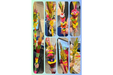 Warsztaty kreatywne dla rodziców z dziećmi 6+ Palmy wielkanocne