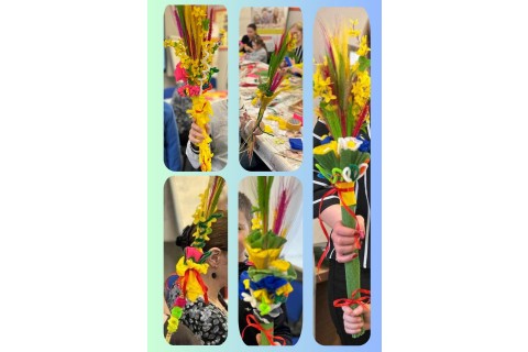 Warsztaty kreatywne dla rodziców z dziećmi 6+ Palmy wielkanocne