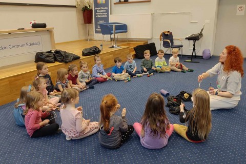 Zajęcia umuzykalniające dla dzieci w wieku 4-6 lat