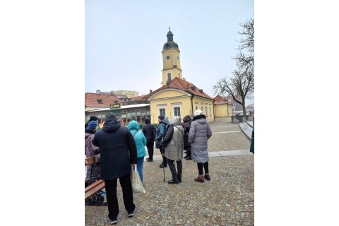 SPACER SENIORZY Śladami  Branickich po Białymstoku