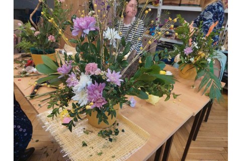 WARSZTATY FLORYSTYCZNE KOMPOZYCJE WIOSENNO - WIELKANOCNE