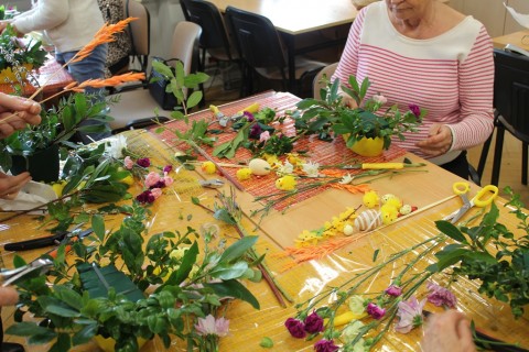 WARSZTATY FLORYSTYCZNE KOMPOZYCJE WIOSENNO - WIELKANOCNE