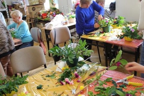 WARSZTATY FLORYSTYCZNE KOMPOZYCJE WIOSENNO - WIELKANOCNE