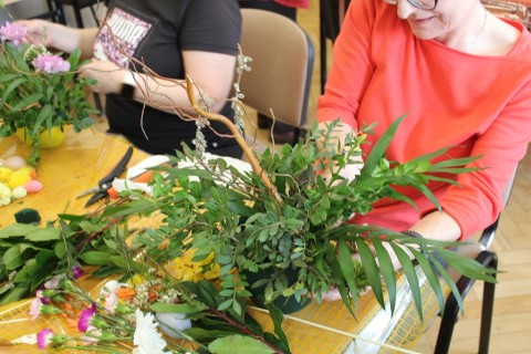 WARSZTATY FLORYSTYCZNE KOMPOZYCJE WIOSENNO - WIELKANOCNE