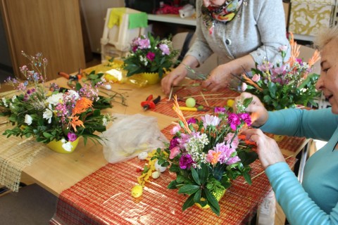 WARSZTATY FLORYSTYCZNE KOMPOZYCJE WIOSENNO - WIELKANOCNE