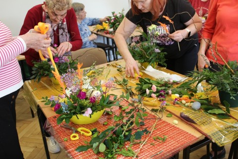 WARSZTATY FLORYSTYCZNE KOMPOZYCJE WIOSENNO - WIELKANOCNE