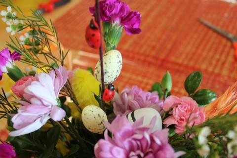 WARSZTATY FLORYSTYCZNE KOMPOZYCJE WIOSENNO - WIELKANOCNE