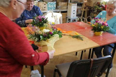 WARSZTATY FLORYSTYCZNE KOMPOZYCJE WIOSENNO - WIELKANOCNE