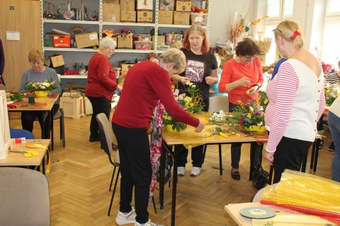 WARSZTATY FLORYSTYCZNE KOMPOZYCJE WIOSENNO - WIELKANOCNE