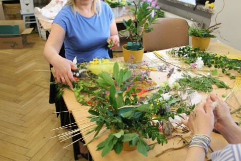 WARSZTATY FLORYSTYCZNE KOMPOZYCJE WIOSENNO - WIELKANOCNE