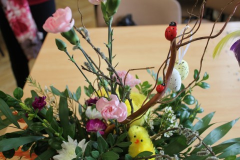WARSZTATY FLORYSTYCZNE KOMPOZYCJE WIOSENNO - WIELKANOCNE