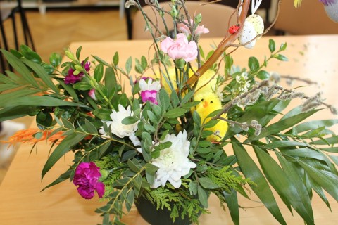 WARSZTATY FLORYSTYCZNE KOMPOZYCJE WIOSENNO - WIELKANOCNE