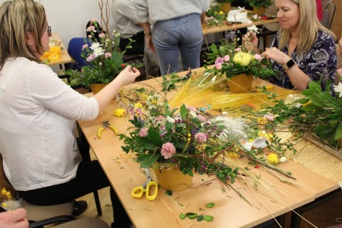 WARSZTATY FLORYSTYCZNE KOMPOZYCJE WIOSENNO - WIELKANOCNE