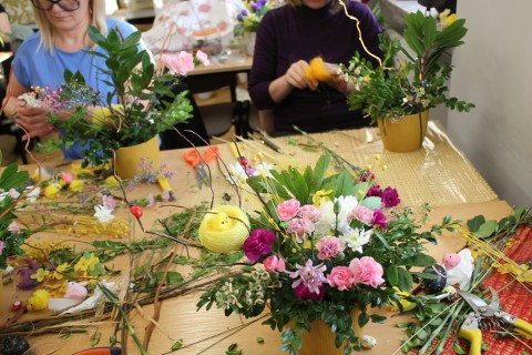 WARSZTATY FLORYSTYCZNE KOMPOZYCJE WIOSENNO - WIELKANOCNE