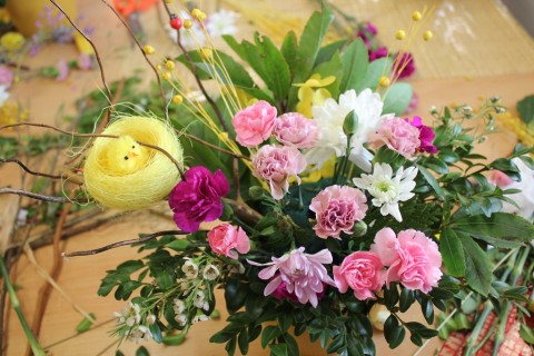 WARSZTATY FLORYSTYCZNE KOMPOZYCJE WIOSENNO - WIELKANOCNE