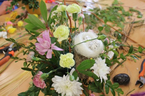 WARSZTATY FLORYSTYCZNE KOMPOZYCJE WIOSENNO - WIELKANOCNE