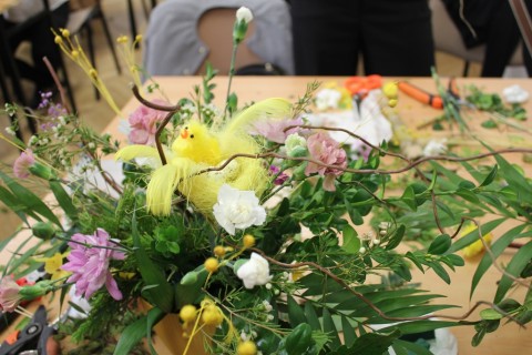 WARSZTATY FLORYSTYCZNE KOMPOZYCJE WIOSENNO - WIELKANOCNE