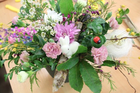 WARSZTATY FLORYSTYCZNE KOMPOZYCJE WIOSENNO - WIELKANOCNE