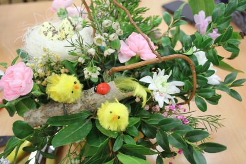 WARSZTATY FLORYSTYCZNE KOMPOZYCJE WIOSENNO - WIELKANOCNE