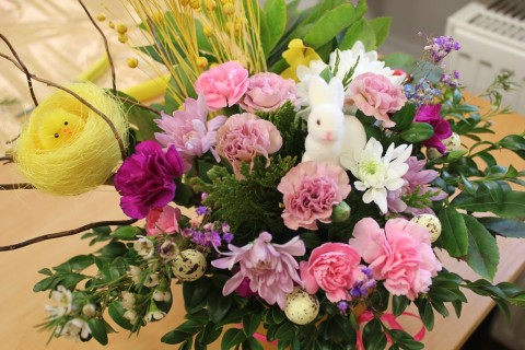 WARSZTATY FLORYSTYCZNE KOMPOZYCJE WIOSENNO - WIELKANOCNE