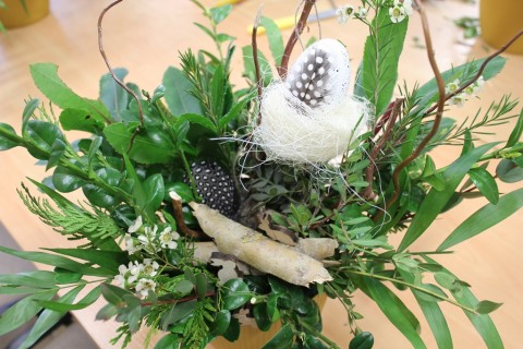 WARSZTATY FLORYSTYCZNE KOMPOZYCJE WIOSENNO - WIELKANOCNE