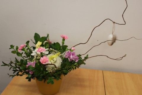 WARSZTATY FLORYSTYCZNE KOMPOZYCJE WIOSENNO - WIELKANOCNE