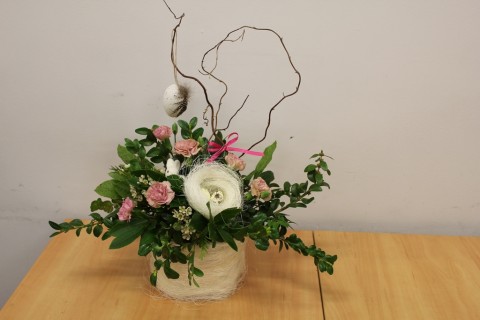 WARSZTATY FLORYSTYCZNE KOMPOZYCJE WIOSENNO - WIELKANOCNE