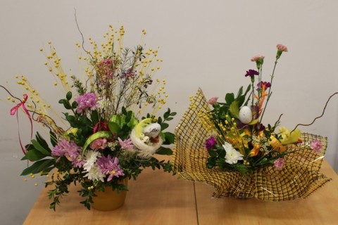 WARSZTATY FLORYSTYCZNE KOMPOZYCJE WIOSENNO - WIELKANOCNE