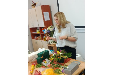 WARSZTATY FLORYSTYCZNE KOMPOZYCJE WIOSENNO - WIELKANOCNE