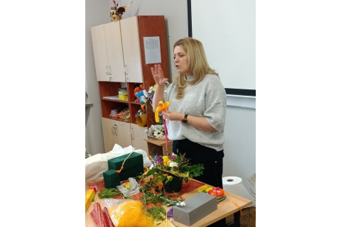 WARSZTATY FLORYSTYCZNE KOMPOZYCJE WIOSENNO - WIELKANOCNE