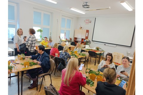 WARSZTATY FLORYSTYCZNE KOMPOZYCJE WIOSENNO - WIELKANOCNE