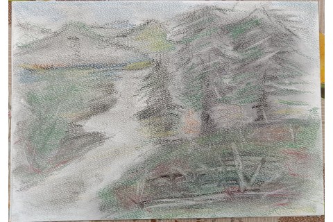 Warsztaty rysowania węglem dla seniorów