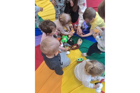 Zajęcia umuzykalniające dla dzieci w wieku 2-3 lata