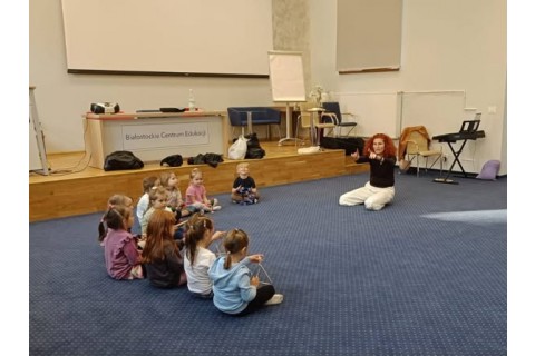 Zajęcia umuzykalniające dla dzieci w wieku 4-6 lat