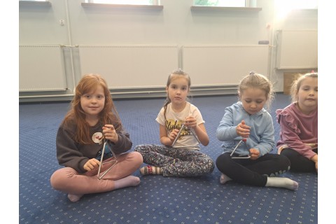 Zajęcia umuzykalniające dla dzieci w wieku 4-6 lat