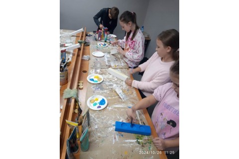 Warsztaty dla dzieci 10+ „Zabawy z drewnem”