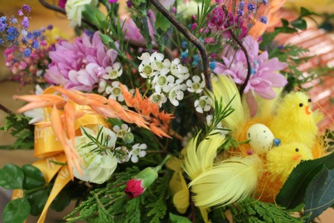 WARSZTATY FLORYSTYCZNE KOMPOZYCJE WIOSENNO - WIELKANOCNE